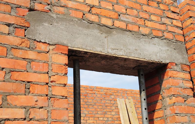 Completed Garage Lintel Repair